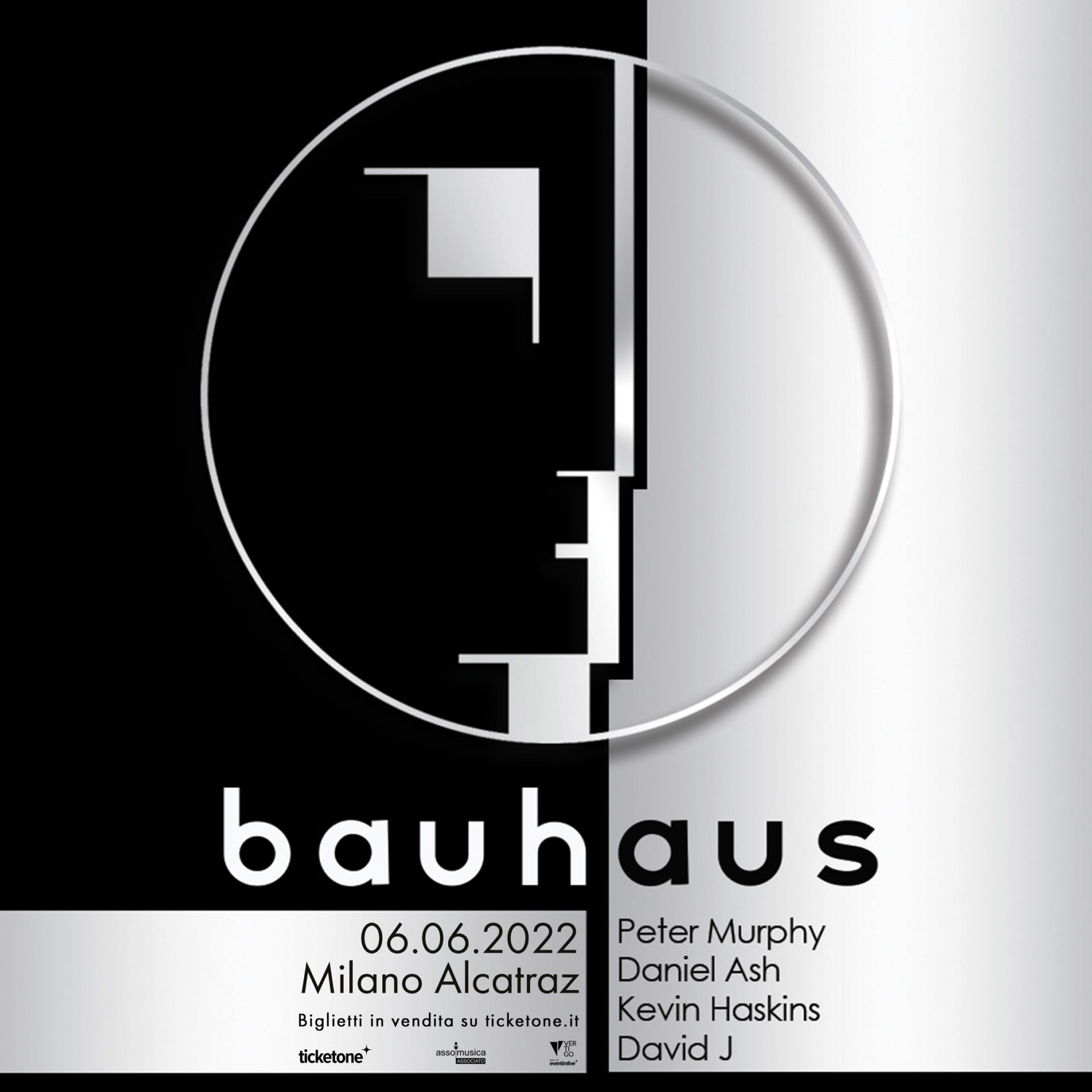 BAUHAUS: una data in Italia con la formazione originale!