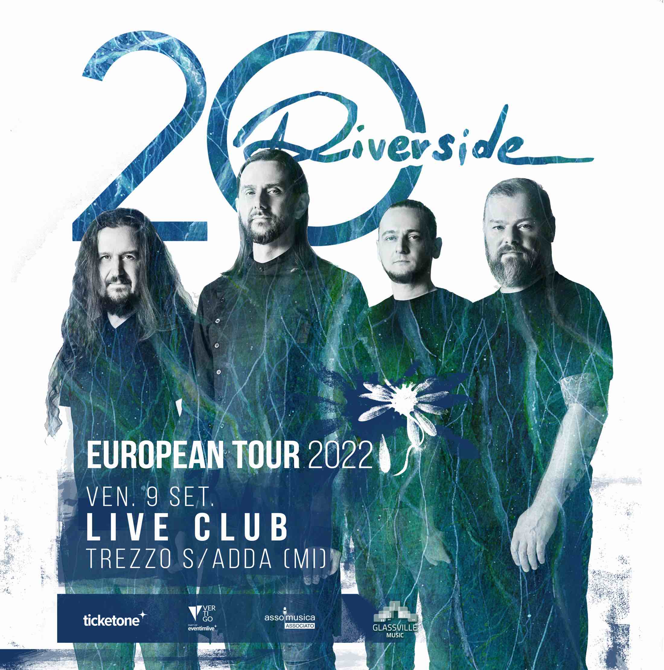 RIVERSIDE: una data in Italia a settembre