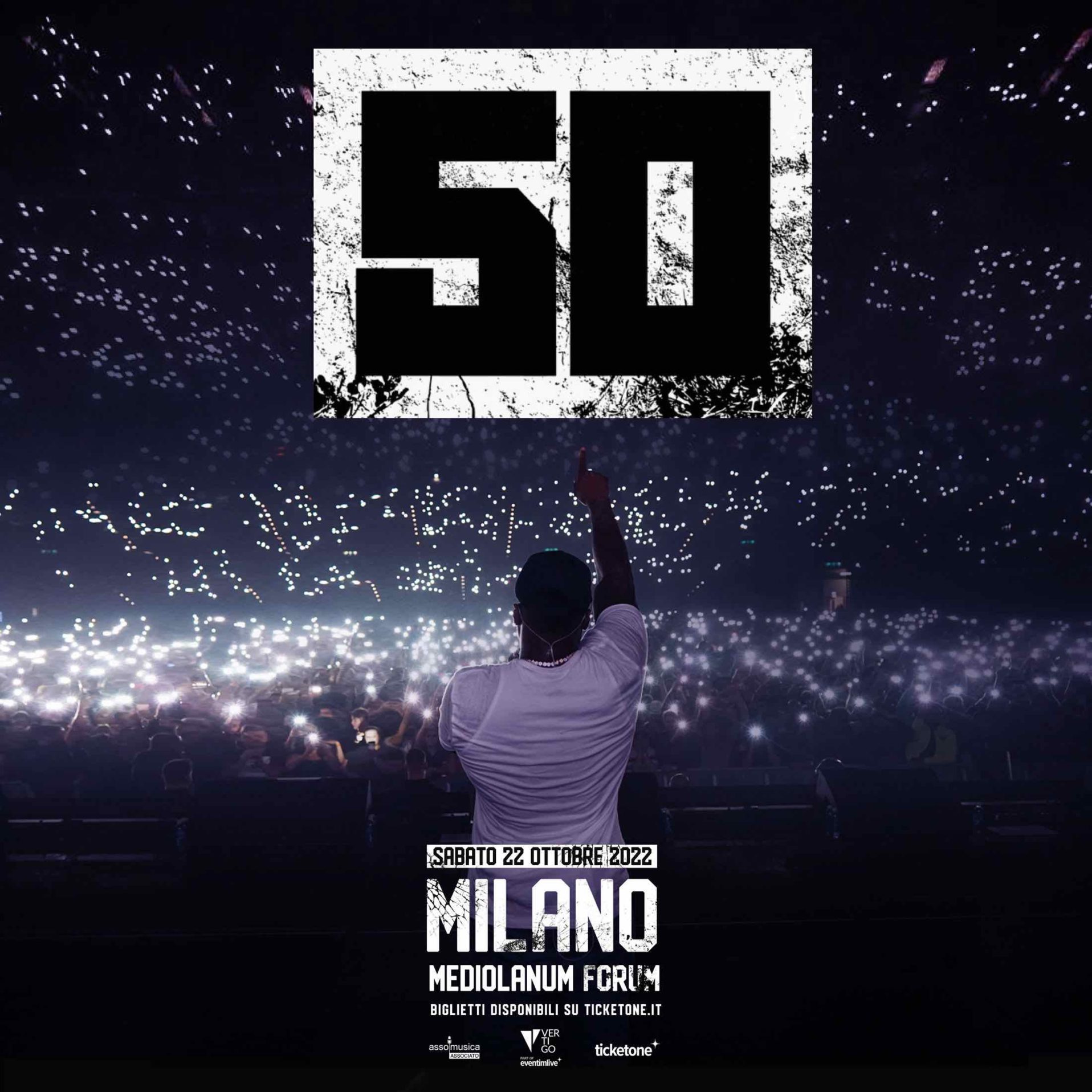 50 CENT: una data a Milano per l’icona dell’hip hop americano!