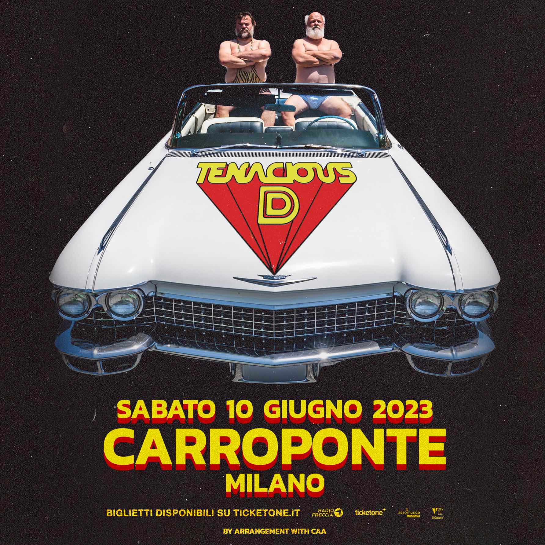 TENACIOUS D: la band di Jack Black e Kyle Gass sarà a Milano a giugno!