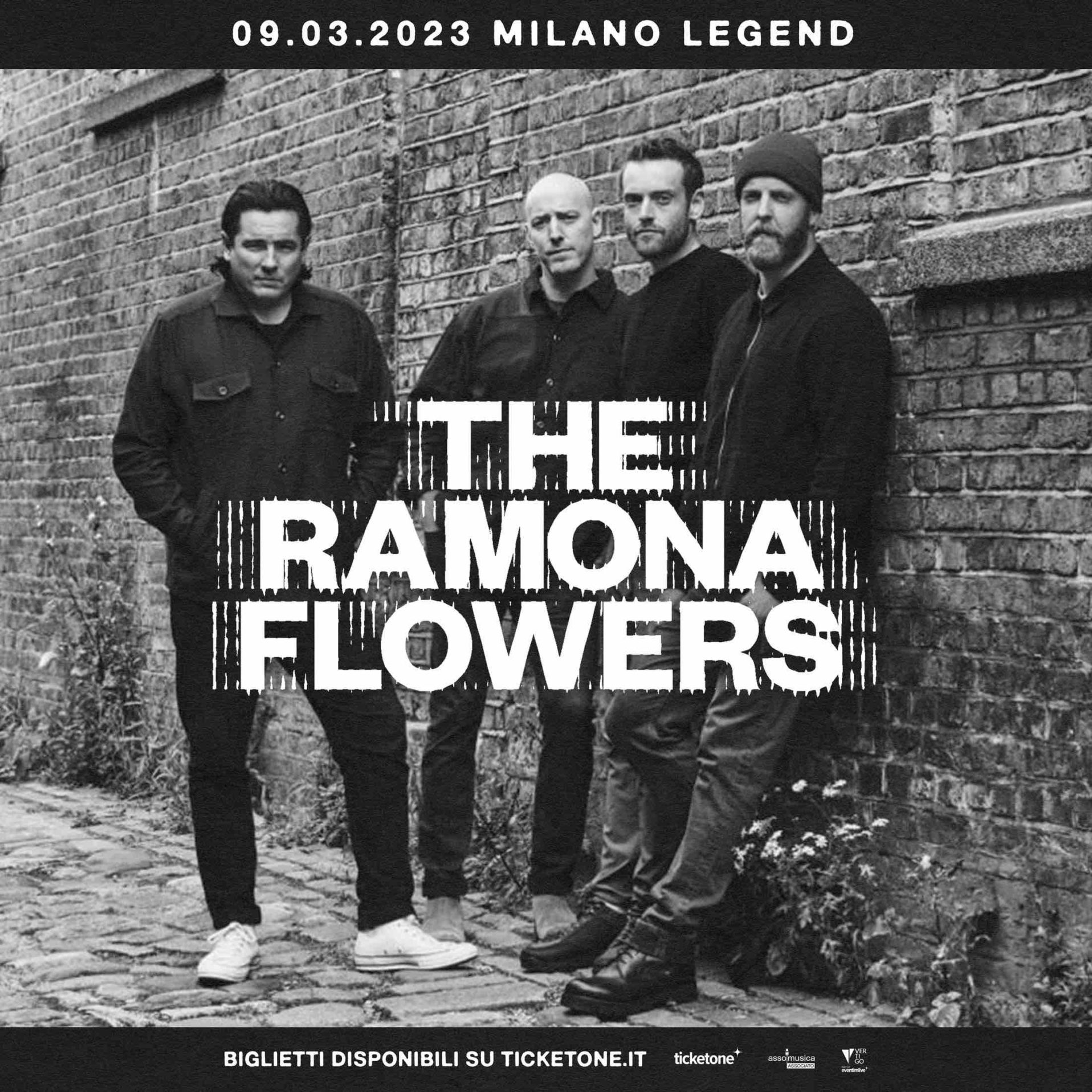 THE RAMONA FLOWERS: una data a Milano nel 2023