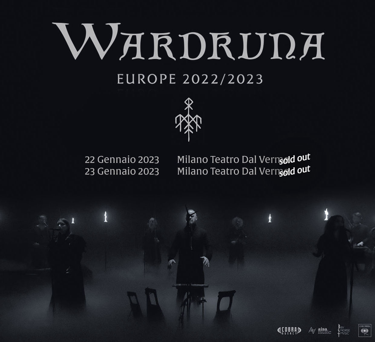 WARDRUNA: le due date di Milano nel 2023 sono sold out!