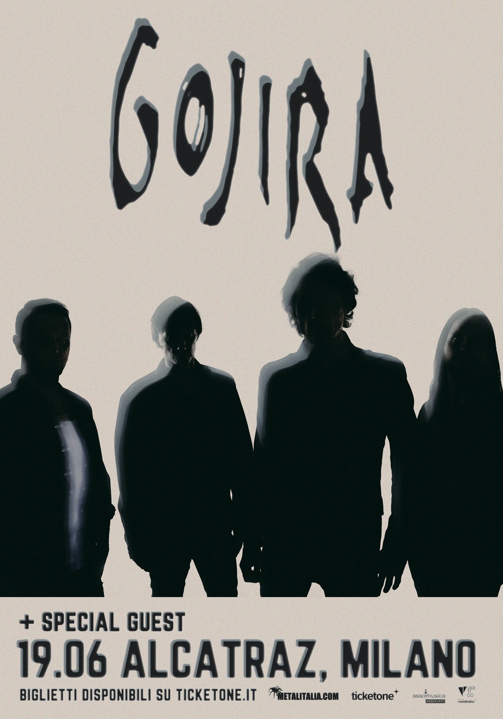 gojira tour italia