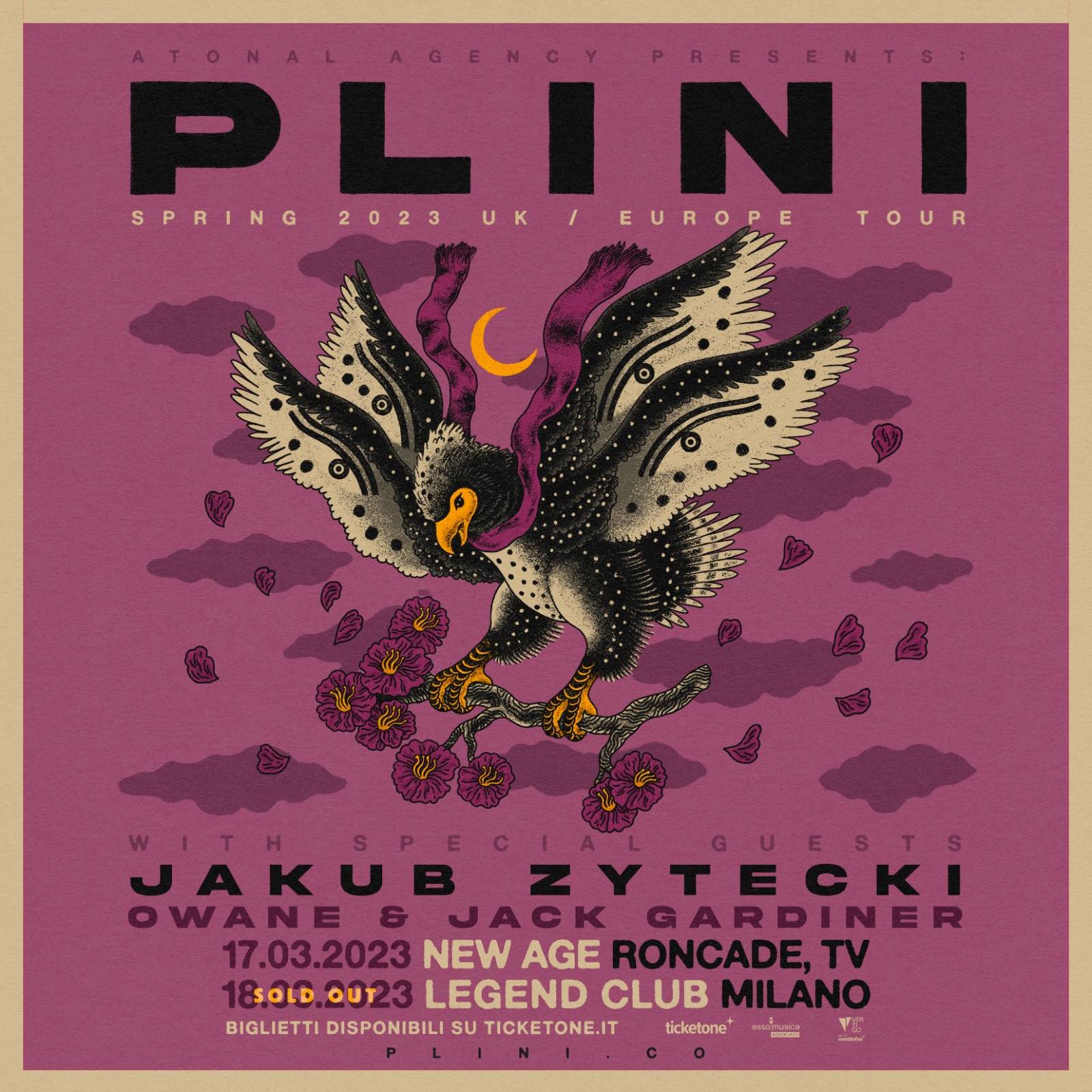 PLINI: il concerto di Milano è sold out!