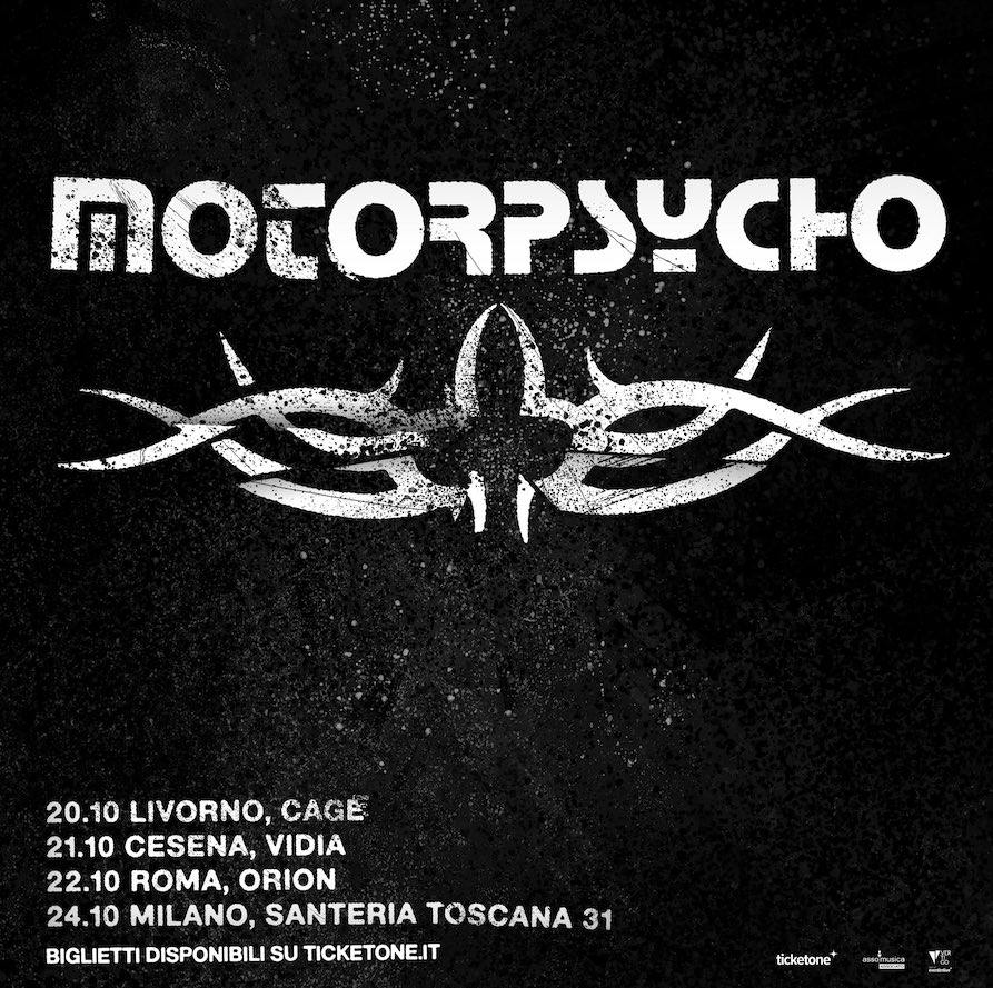MOTORPSYCHO: quattro concerti in Italia a ottobre