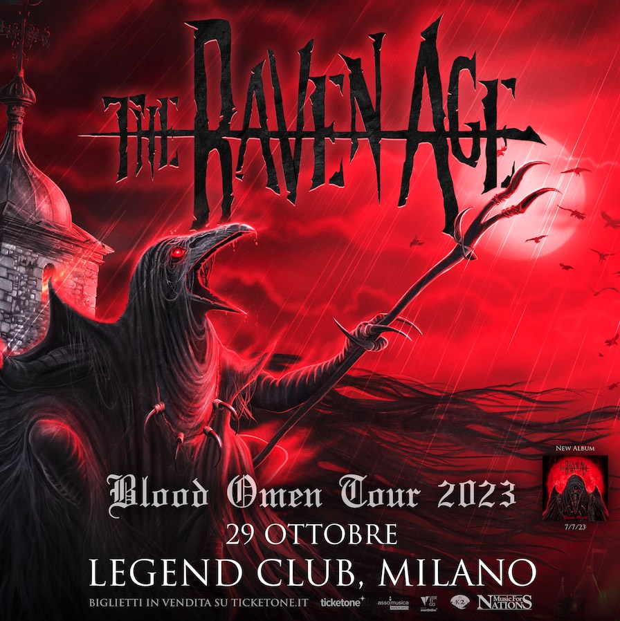THE RAVEN AGE: una data al Legend Club di Milano a ottobre