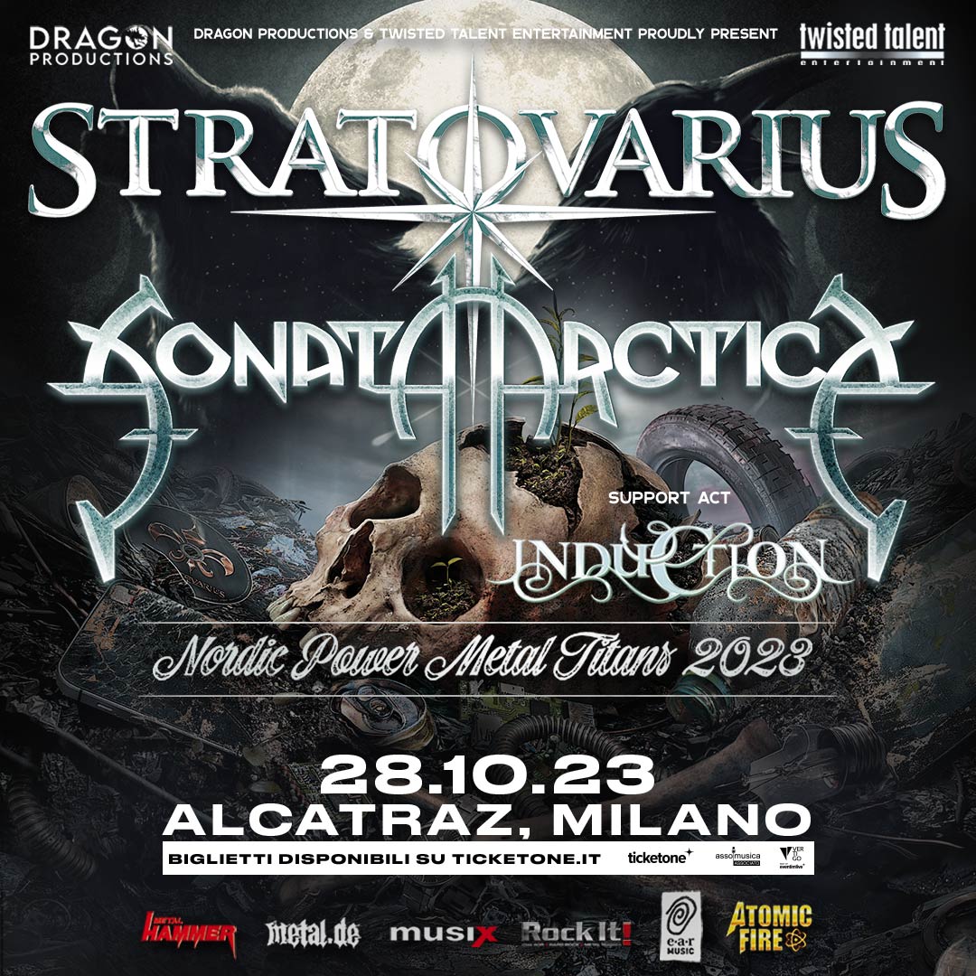 STRATOVARIUS & SONATA ARCTICA: una data a Milano a ottobre