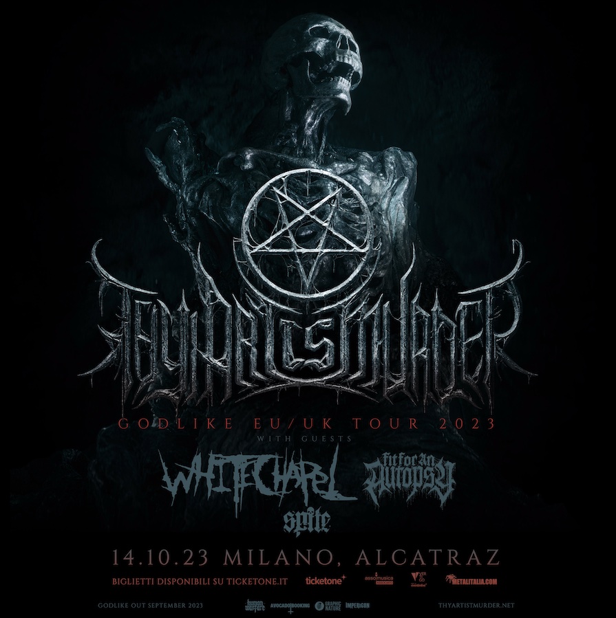 THY ART IS MURDER: una data a Milano insieme a WHITECHAPEL