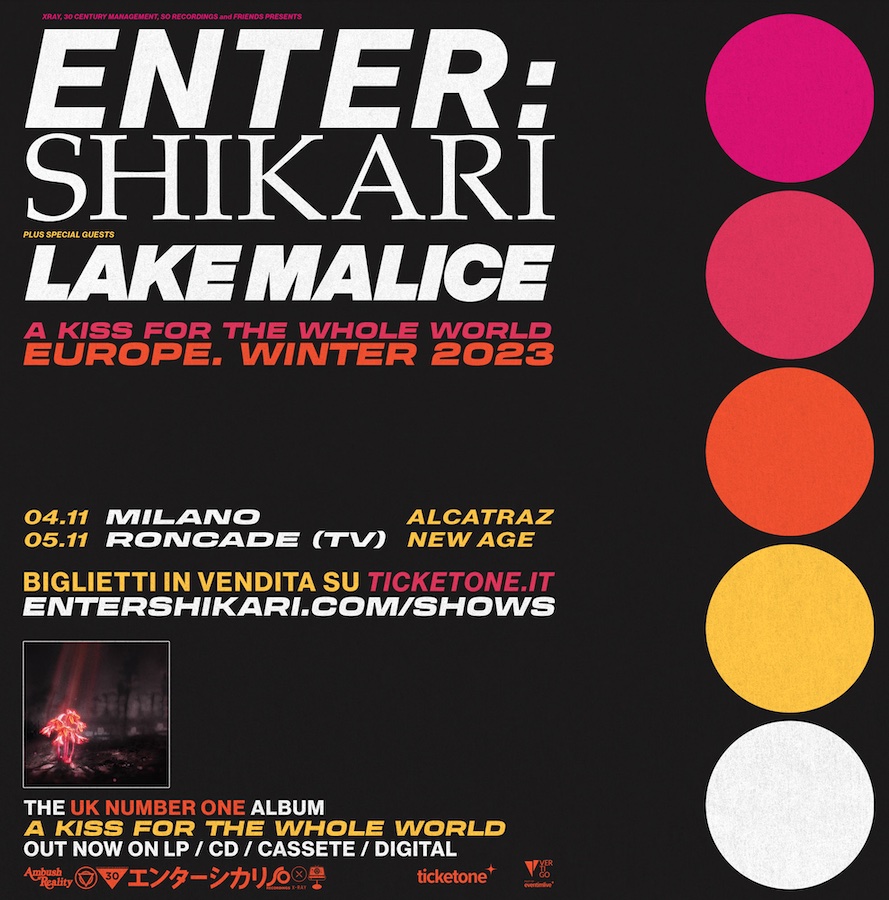 ENTER SHIKARI: due date in Italia a novembre