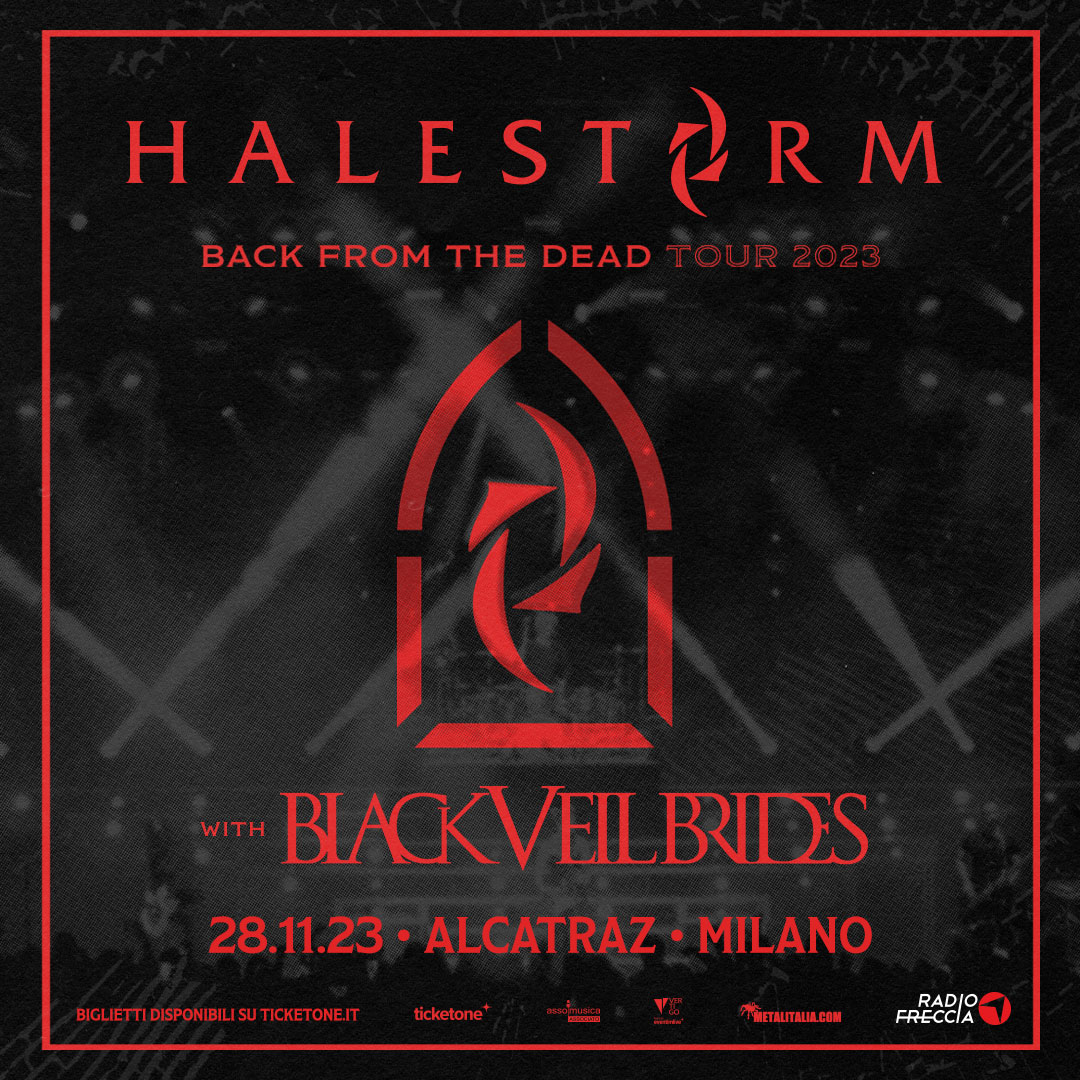 HALESTORM: una data a Milano insieme a Black Veil Brides