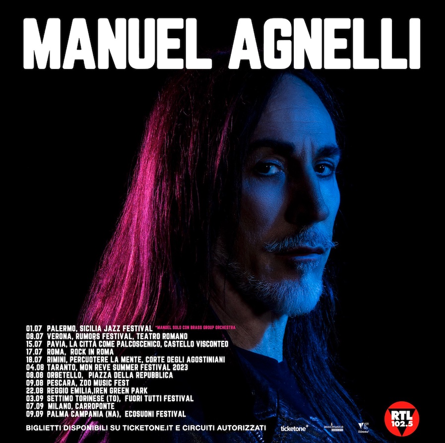 MANUEL AGNELLI: si aggiungono nuove date al tour estivo