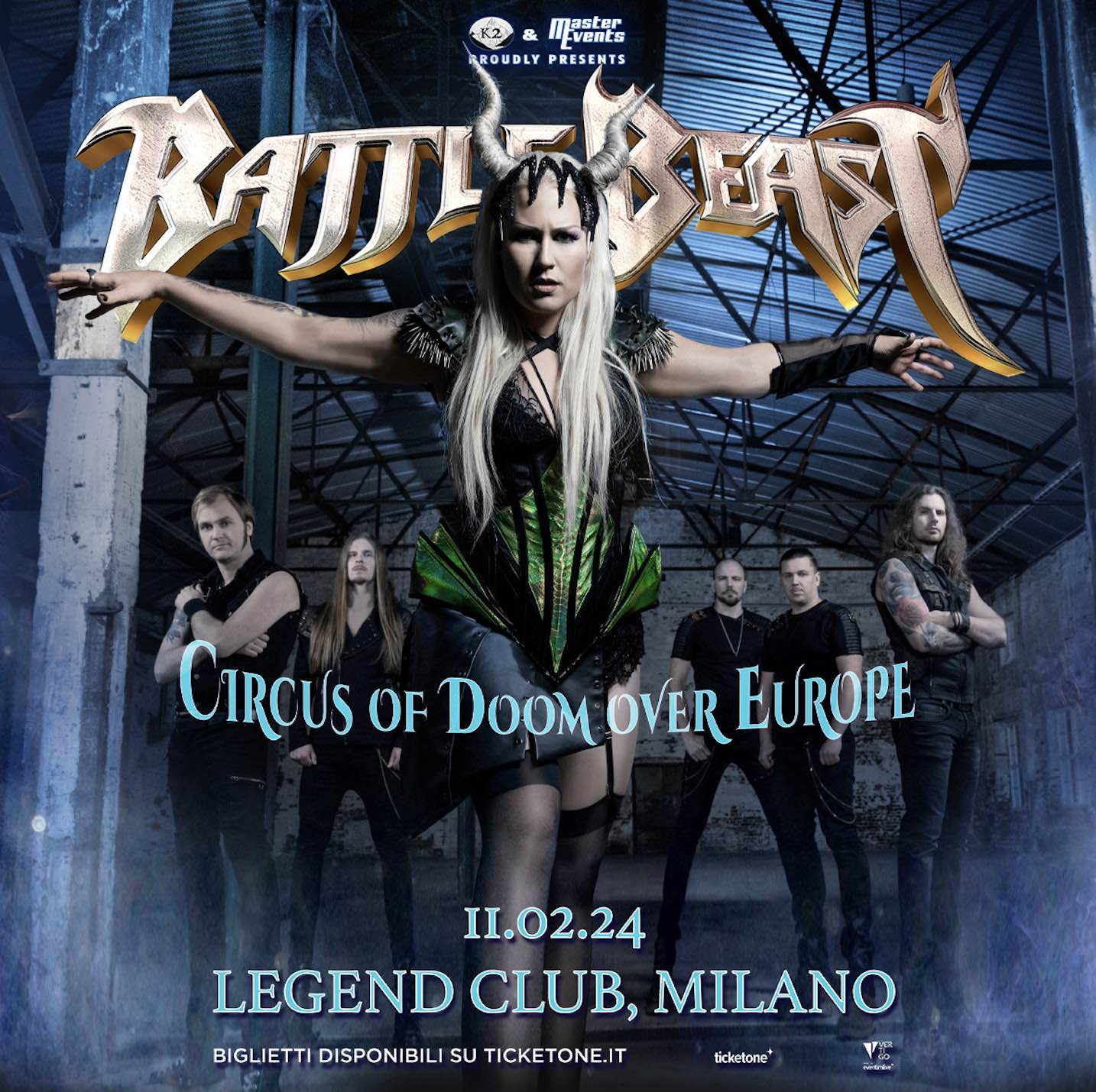 BATTLE BEAST: una data a Milano a febbraio 2024