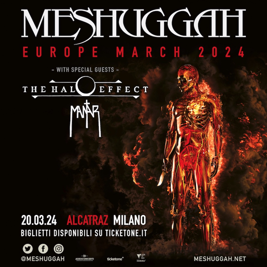 MESHUGGAH: una data a Milano il prossimo marzo