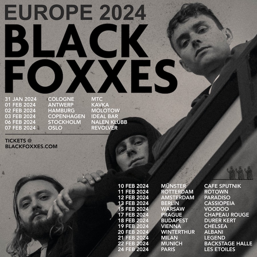 BLACK FOXXES: una data a Milano a febbraio