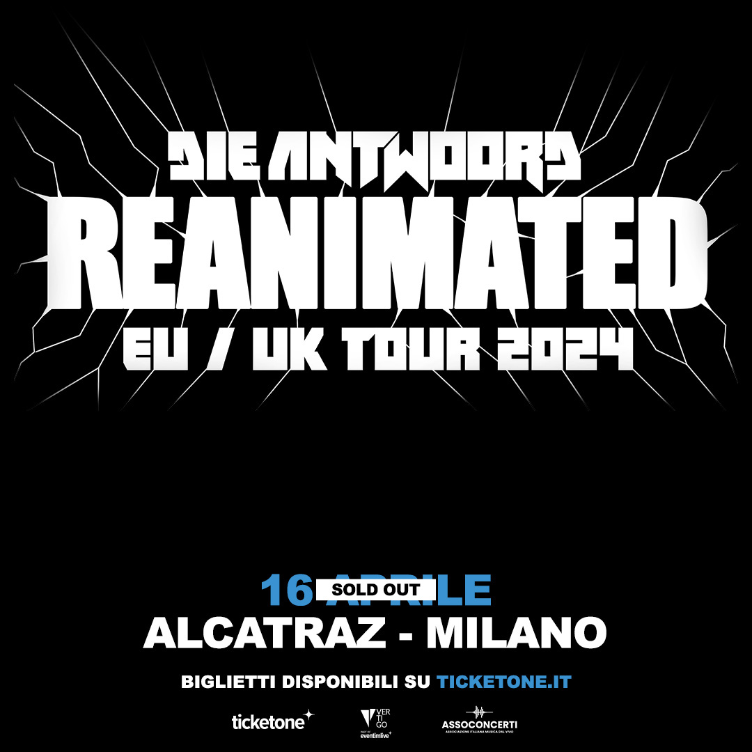 DIE ANTWOORD: la data di Milano è sold out