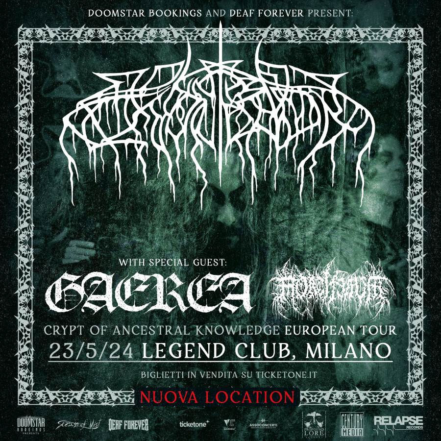 WOLVES IN THE THRONE ROOM: la data italiana si sposta al Legend Club di Milano